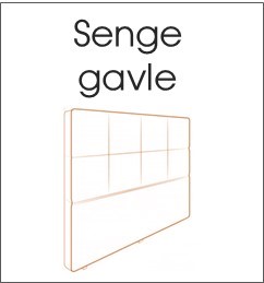 Senge gavle