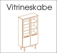 Vitrineskabe