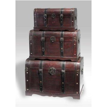 Opbevaringskiste rund top