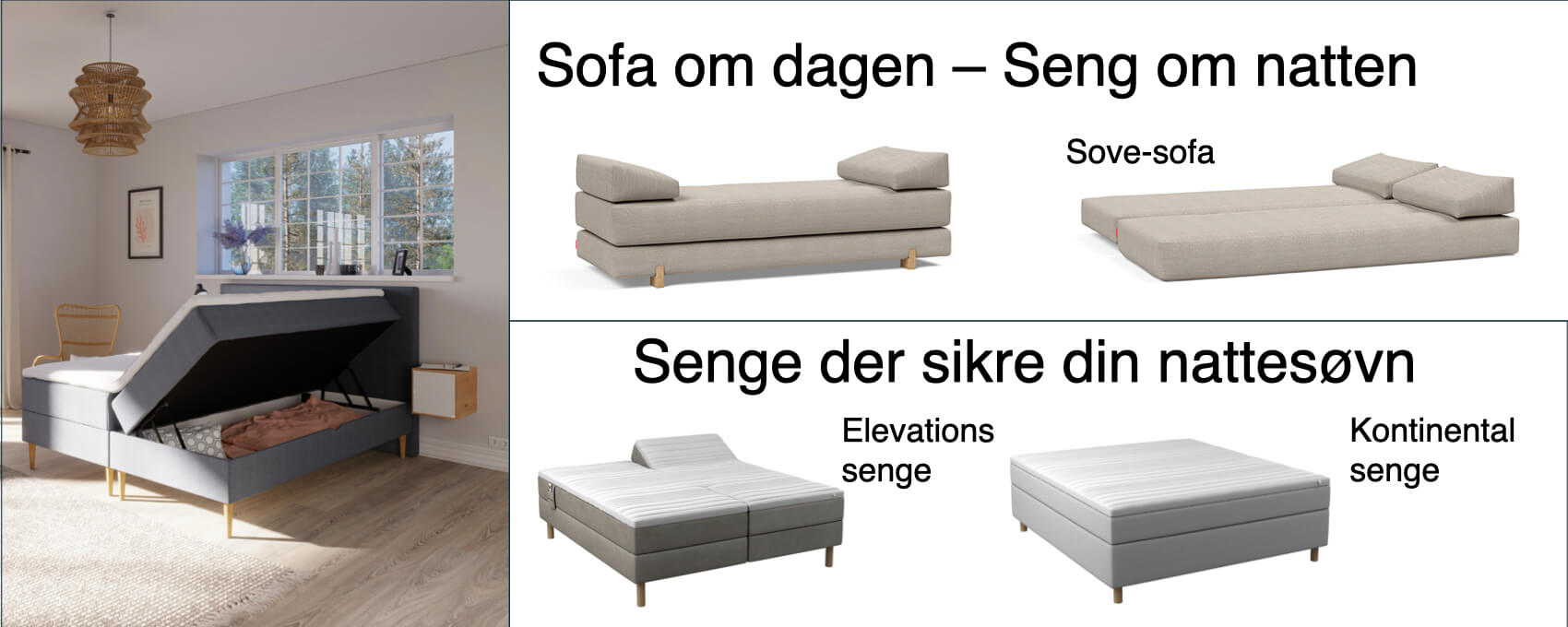Senge Og Sovesofaer